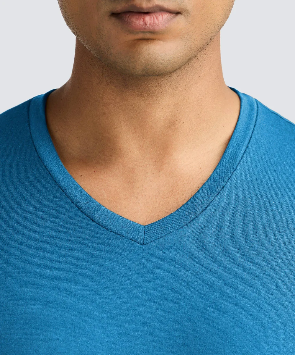 Men's Merino V-Neck T-Shirt 46