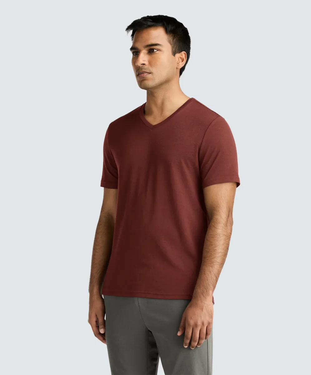 Men's Merino V-Neck T-Shirt 49