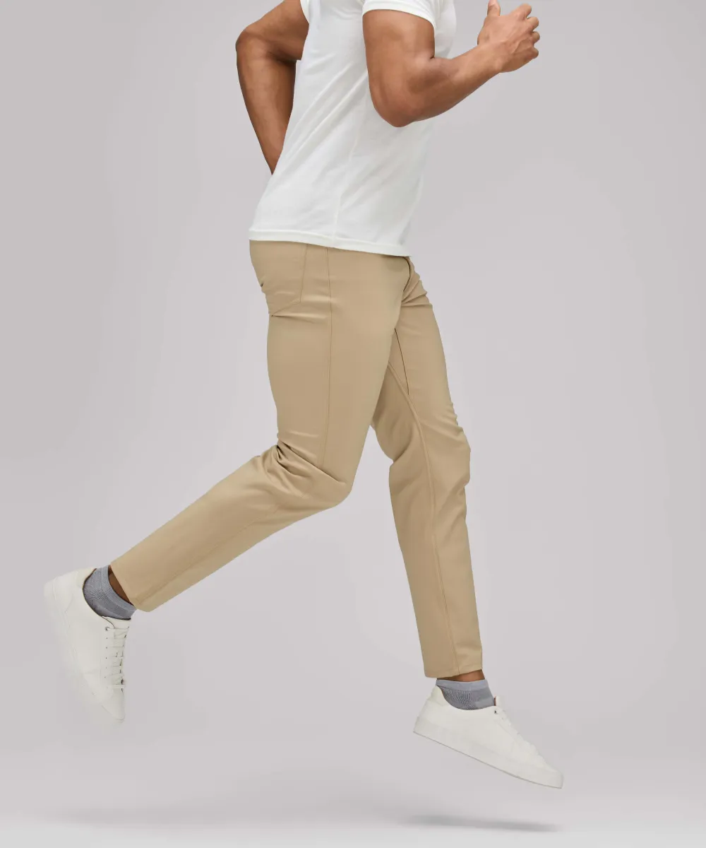 Men's Relaxed Merino Travel Pants 39