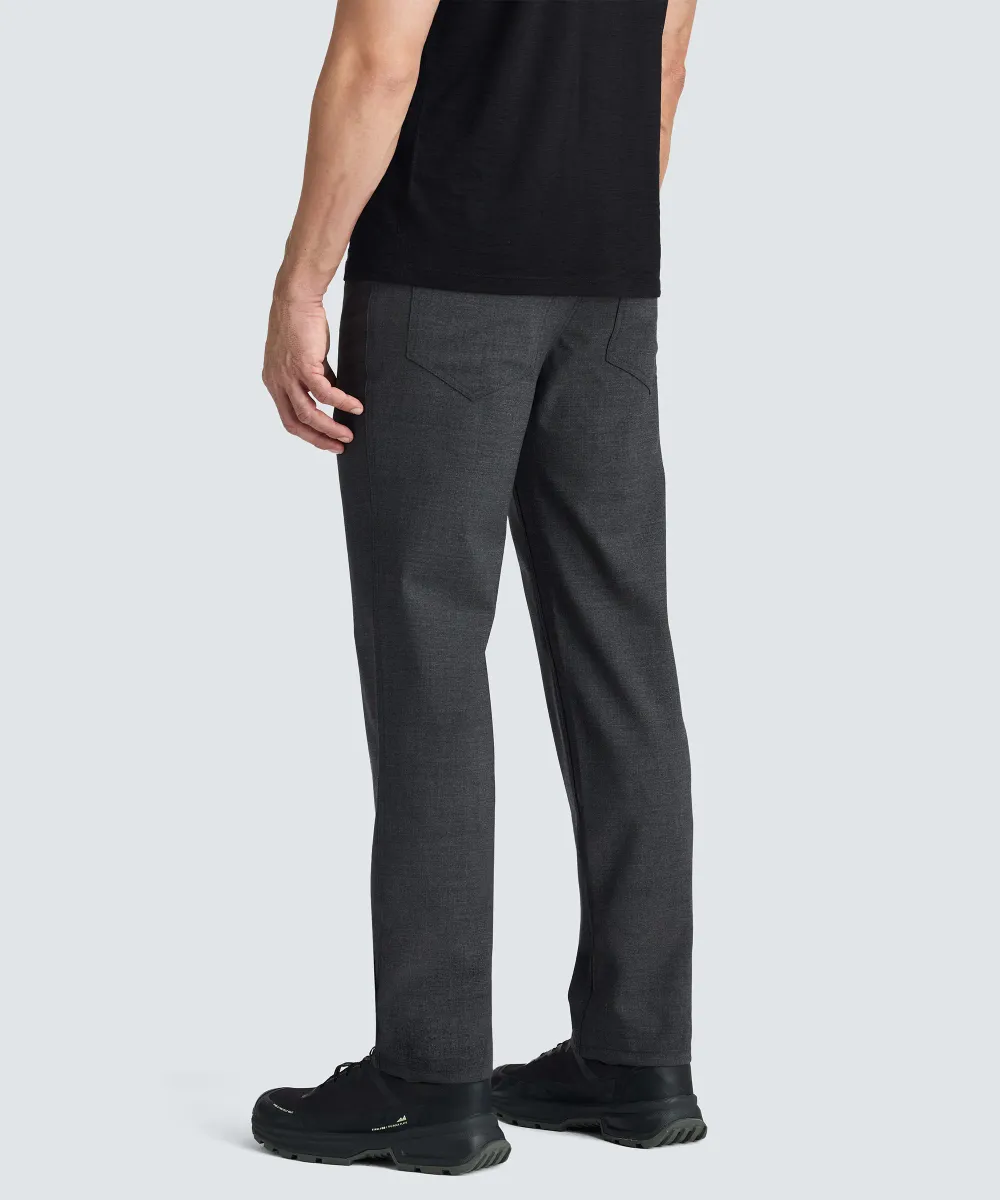Men's Relaxed Merino Travel Pants 47
