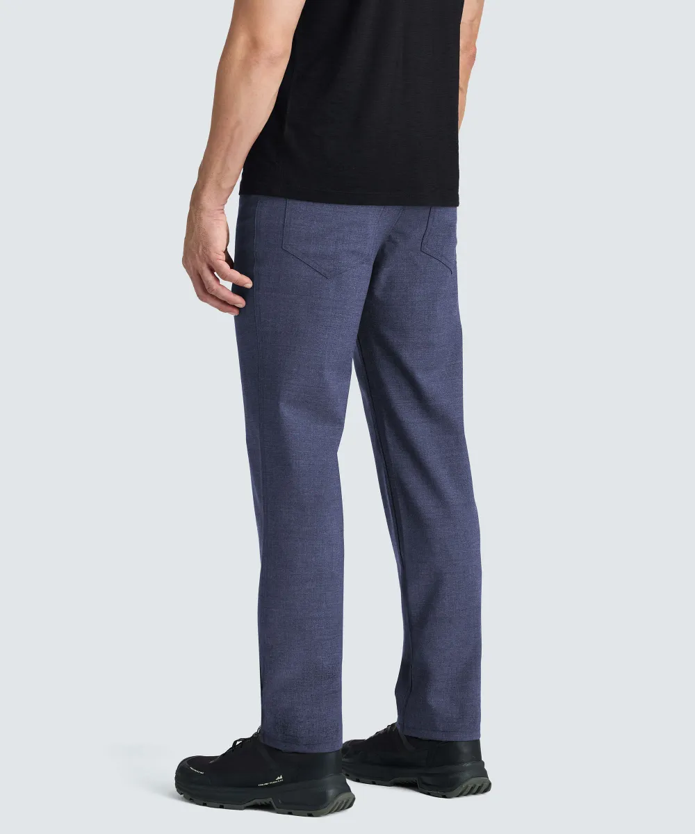 Men's Relaxed Merino Travel Pants 52