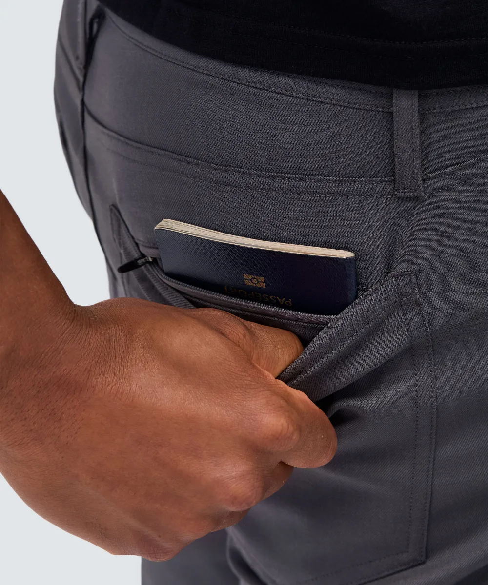 Men's Relaxed Merino Travel Pants 64