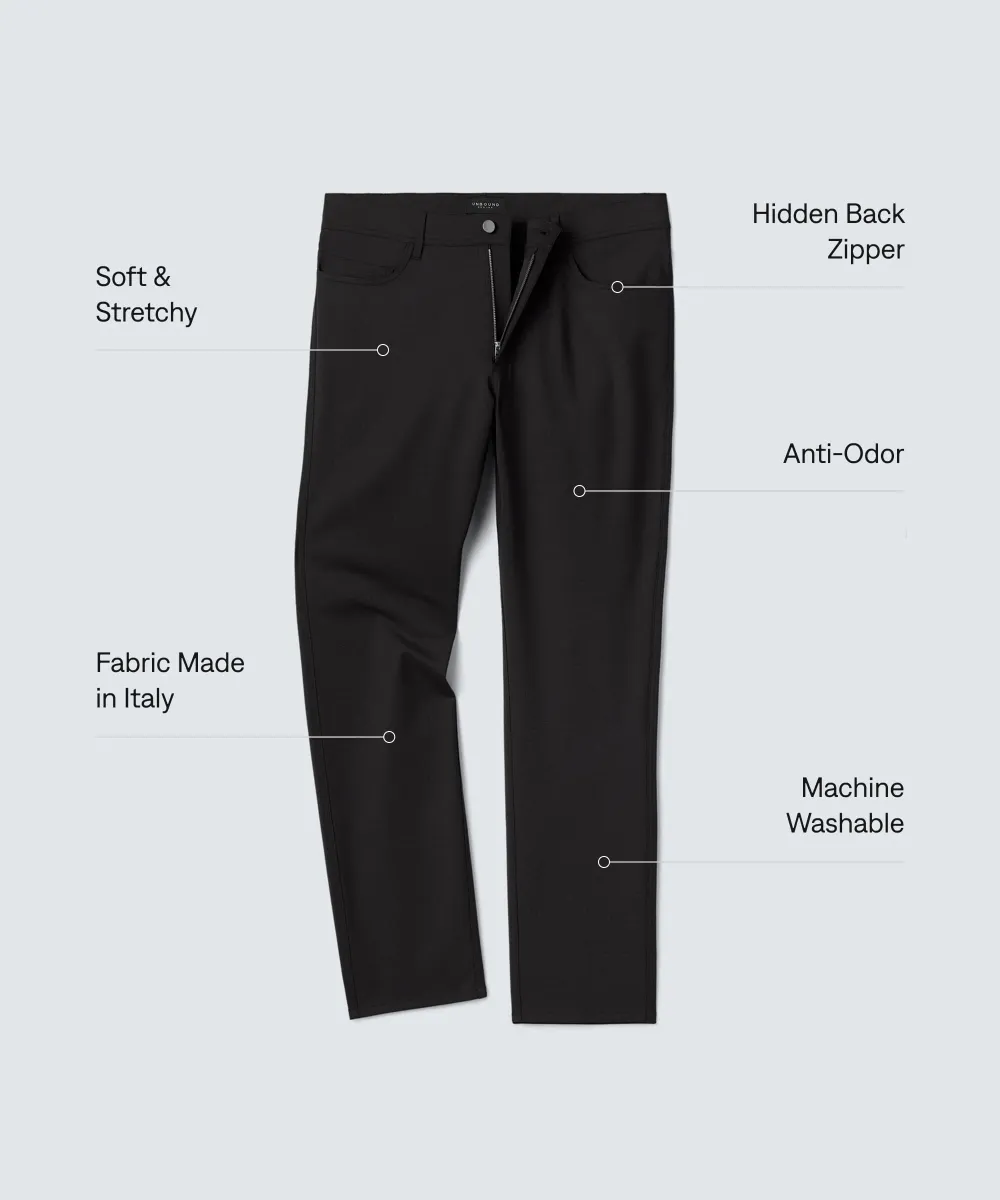 Men's Relaxed Merino Travel Pants 68