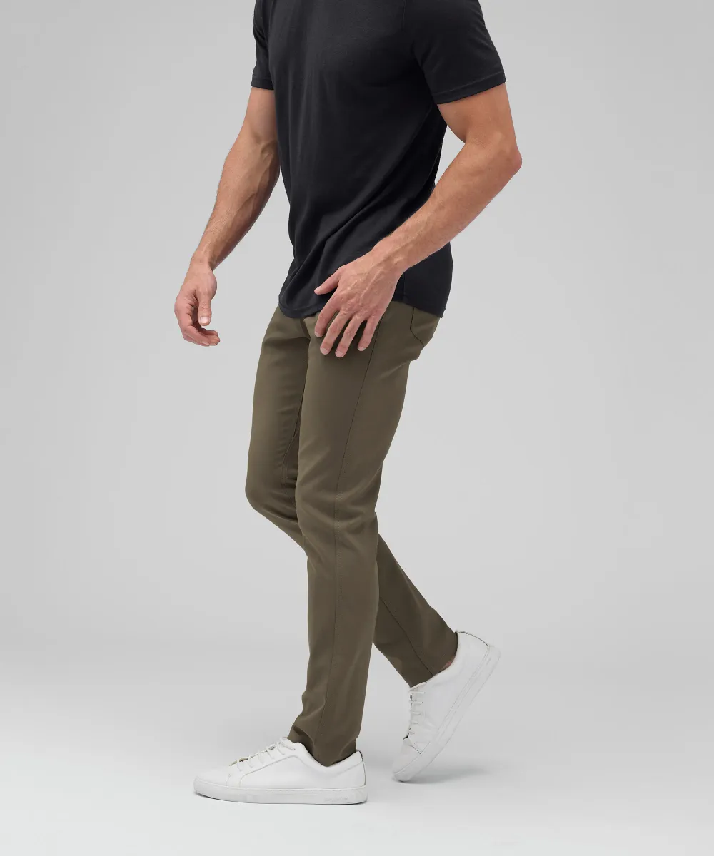 Men's Slim Merino Travel Pants 21