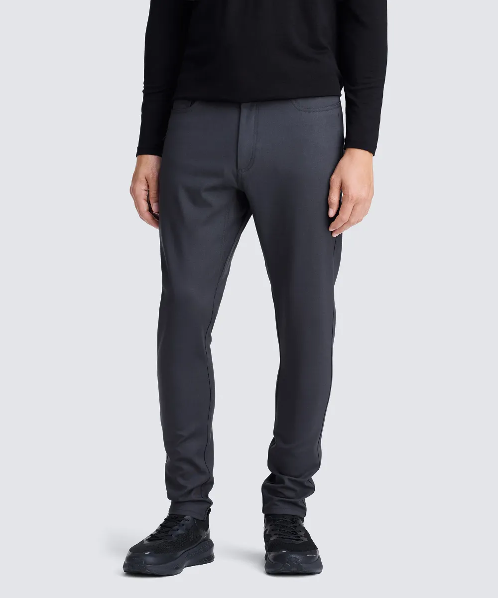Men's Slim Merino Travel Pants 35
