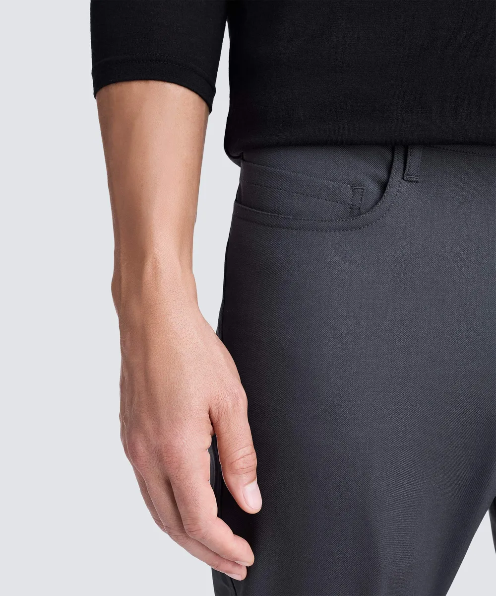 Men's Slim Merino Travel Pants 37