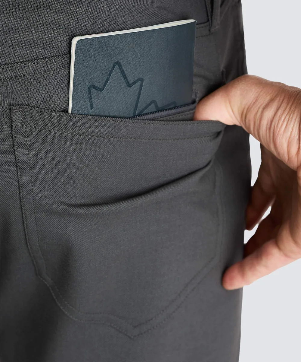 Men's Slim Merino Travel Pants 38