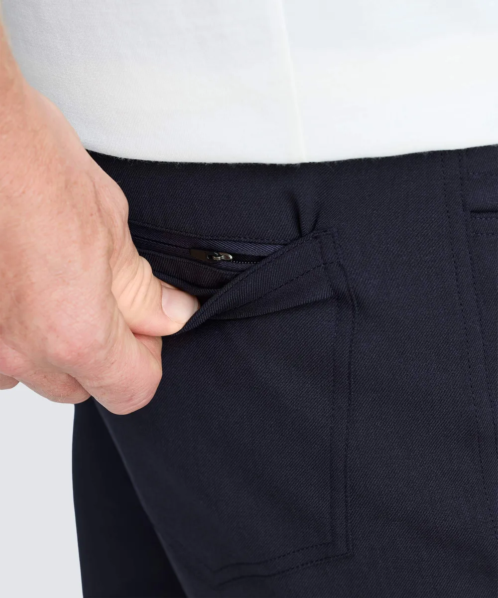 Men's Slim Merino Travel Pants 43