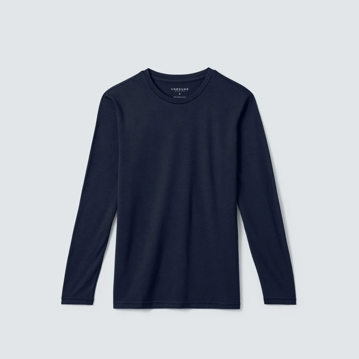 Men's Tall Long Sleeve Merino Crew 17
