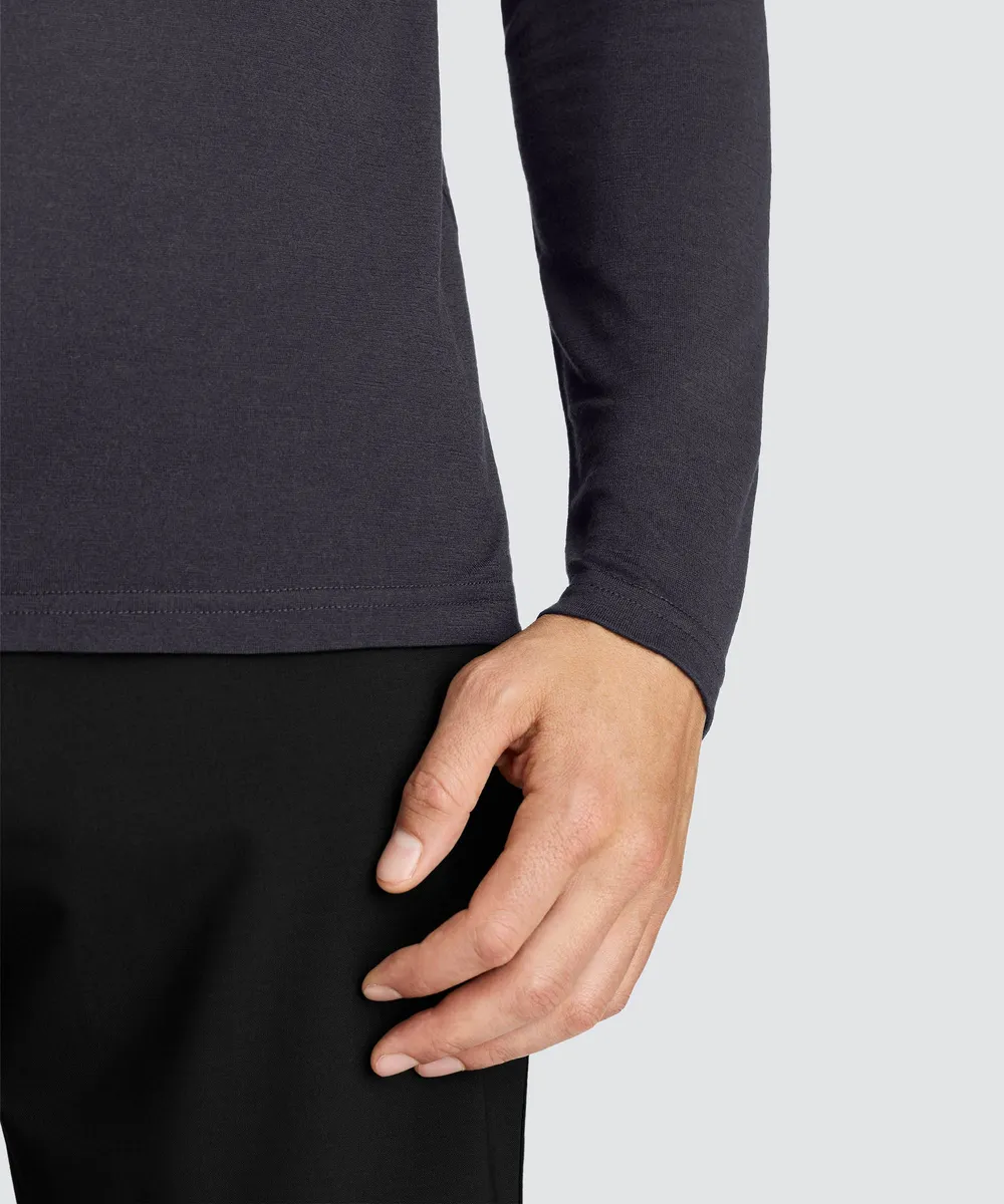 Men's Tall Long Sleeve Merino Crew 3