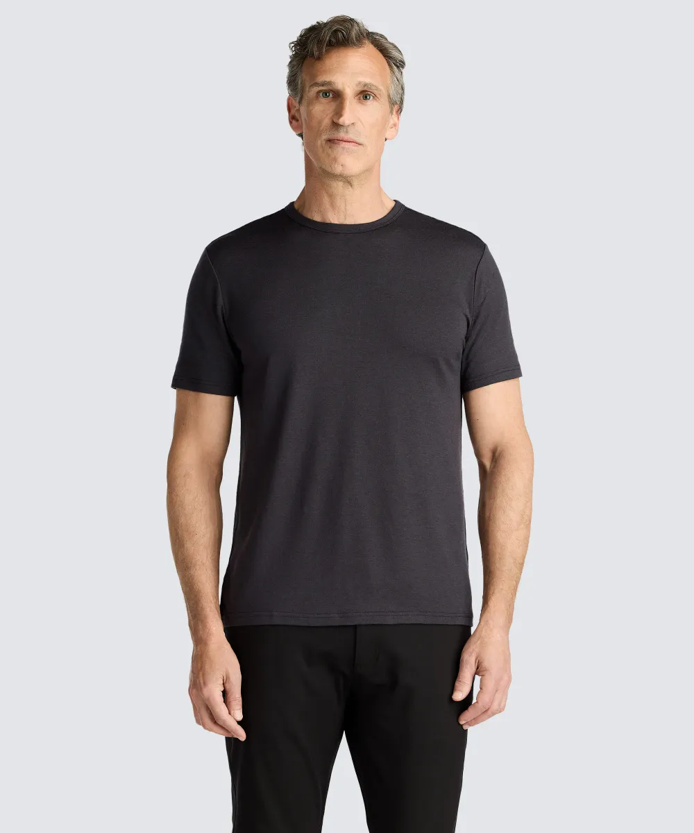 Men's Tall Merino Crew Neck T-Shirt 13