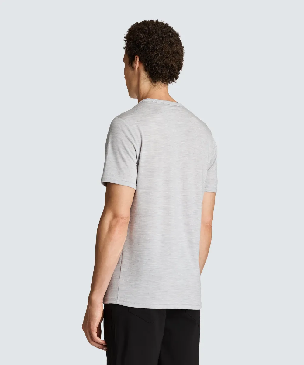 Men's Tall Merino Crew Neck T-Shirt 26