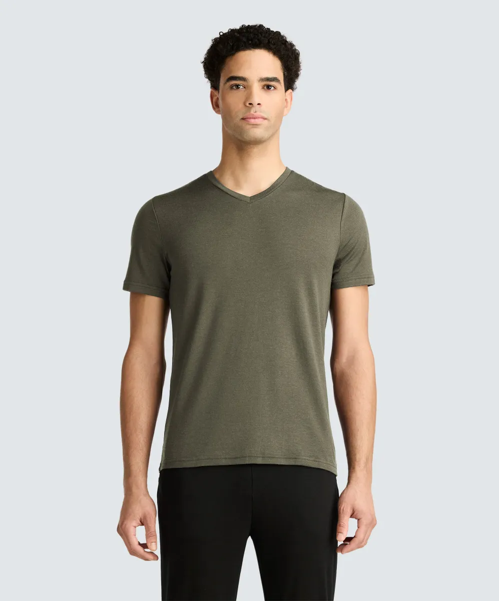 Men's Tall Merino Crew Neck T-Shirt 28