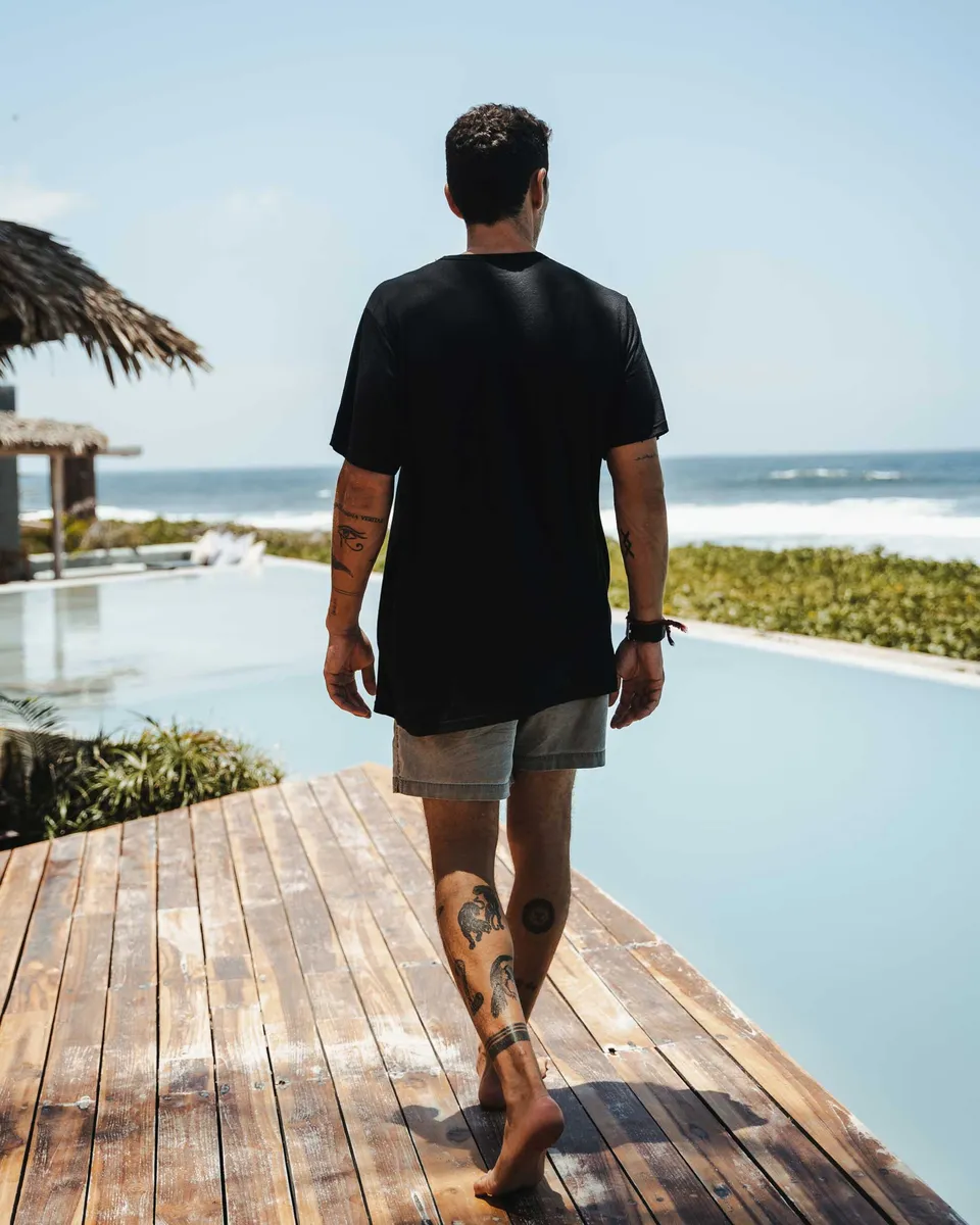 Men's Tall Merino Crew Neck T-Shirt 5