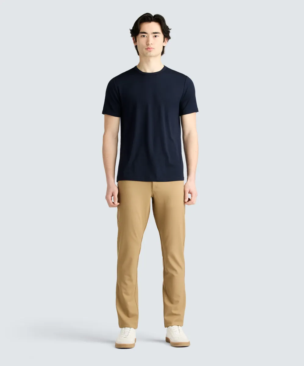 Men's Tall Merino Crew Neck T-Shirt 9
