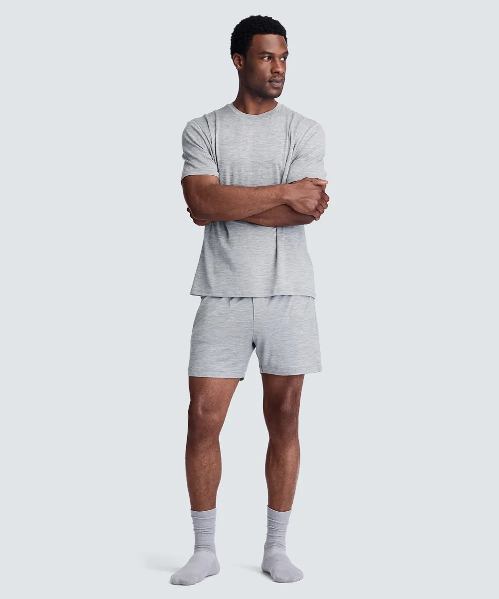 Men's Ultrafine Merino Sleep Shorts 2