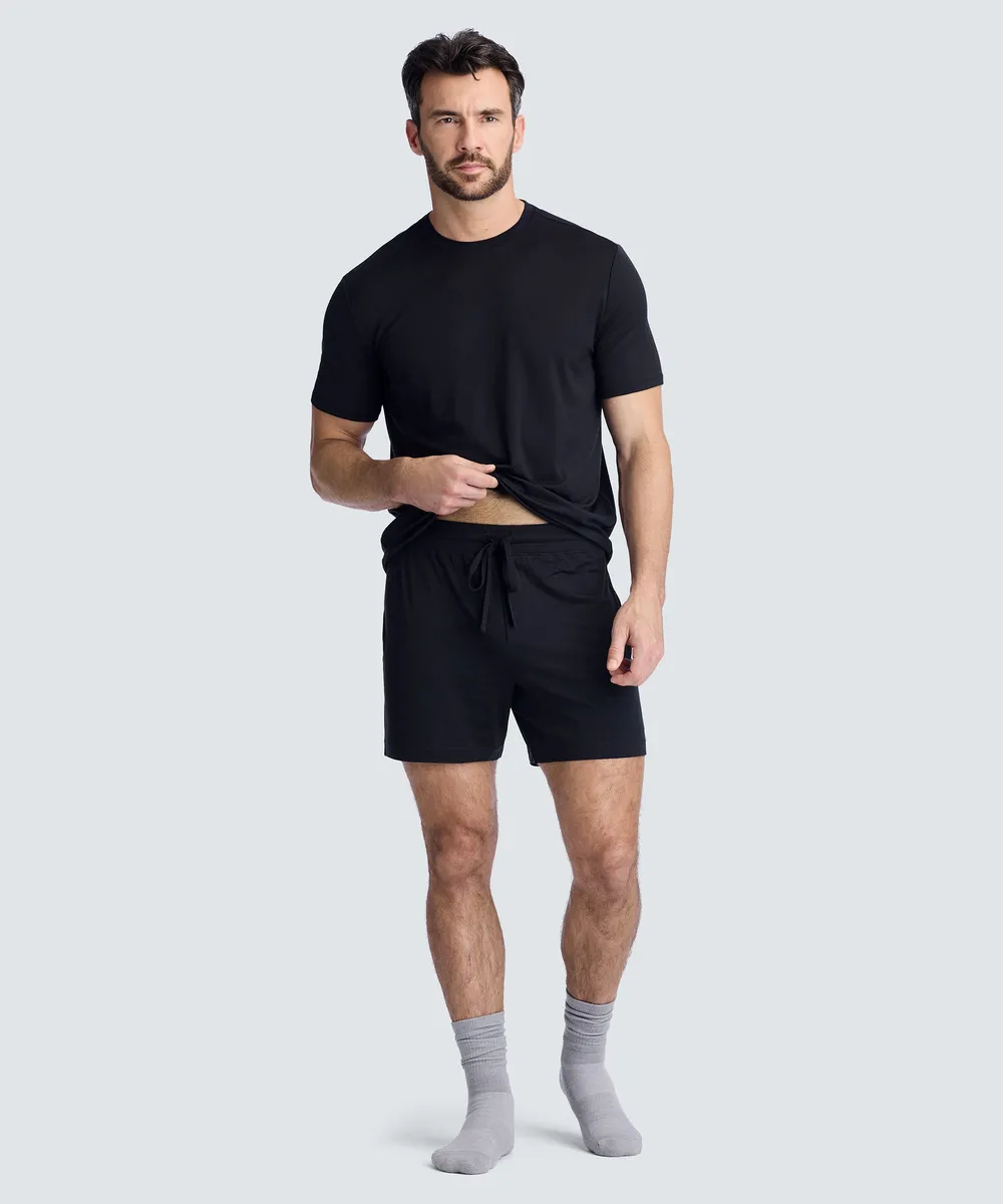 Men's Ultrafine Merino Sleep Shorts 8