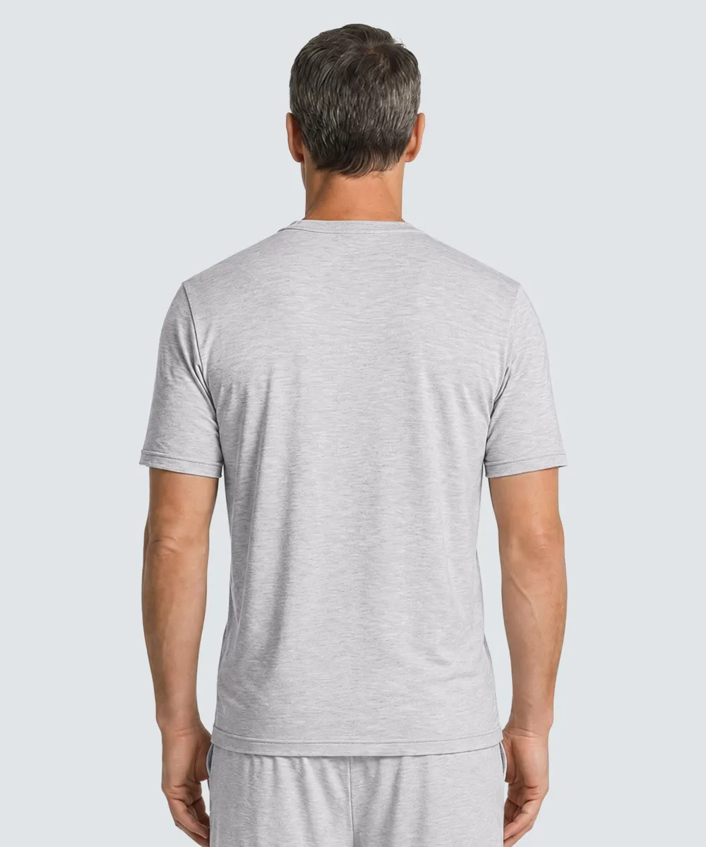 Men's Ultrafine Sleep T-Shirt + Shorts Bundle 7