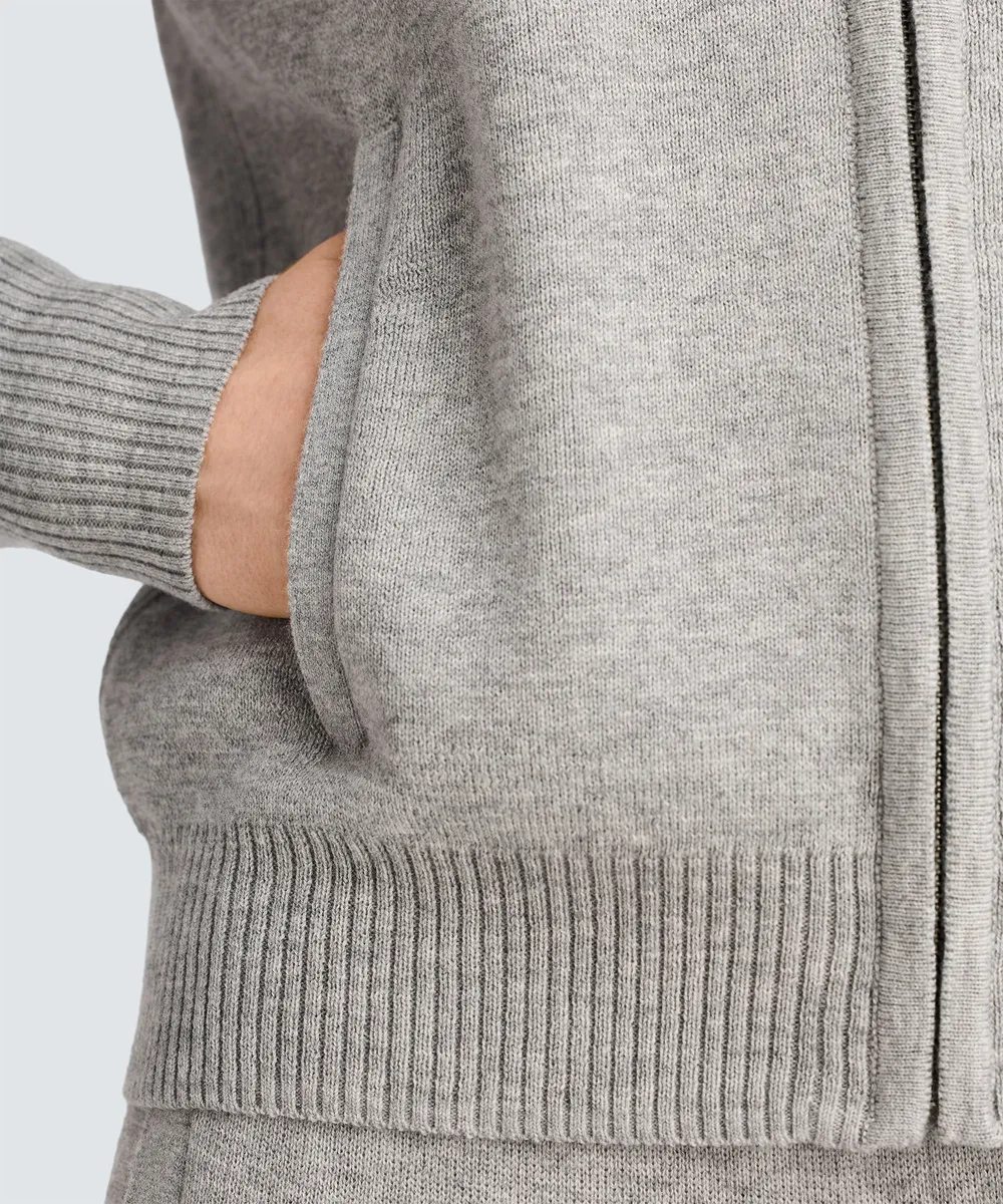 Women’s Merino Knit Hoodie 11