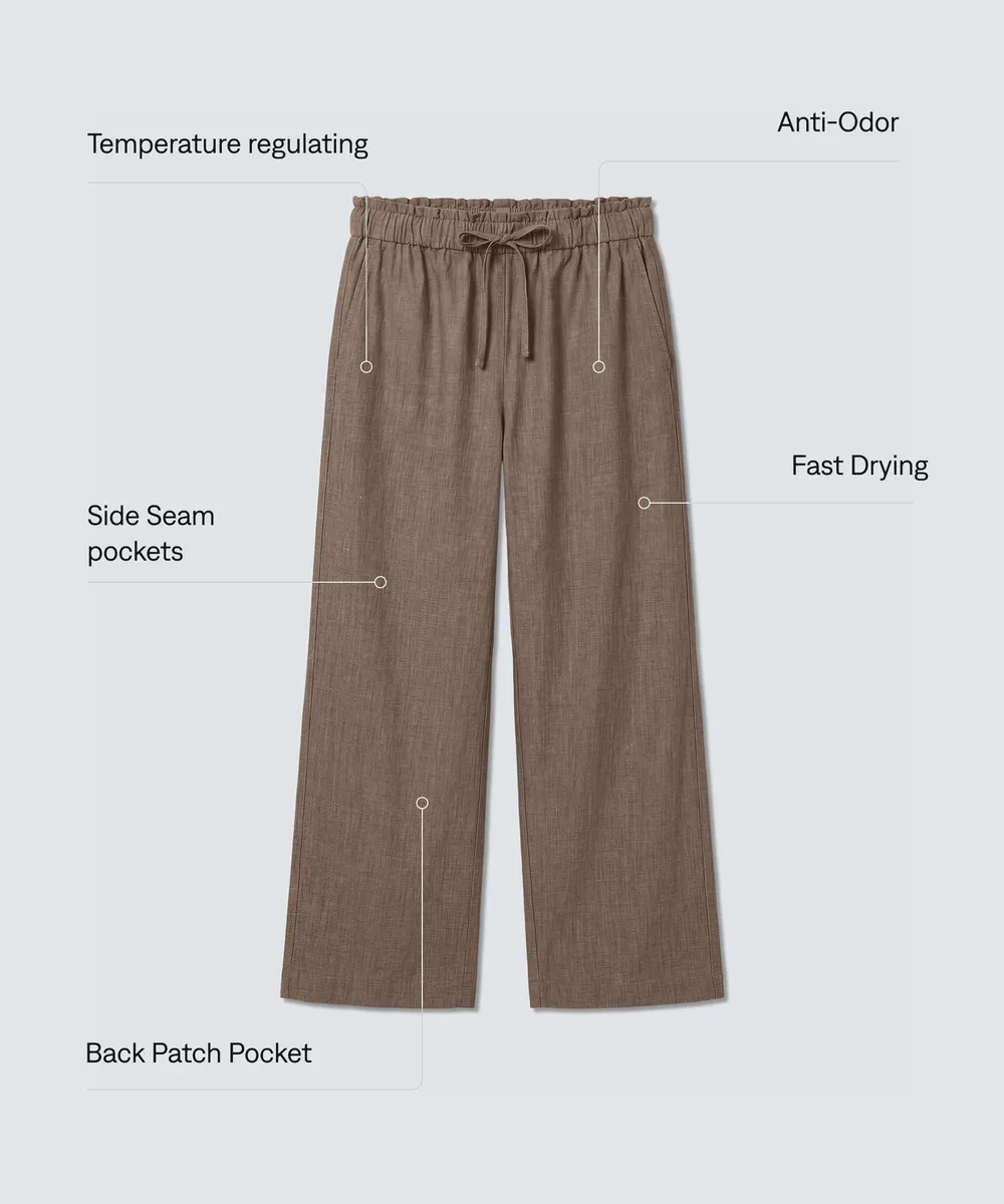 Women’s Merino Linen Pants 13