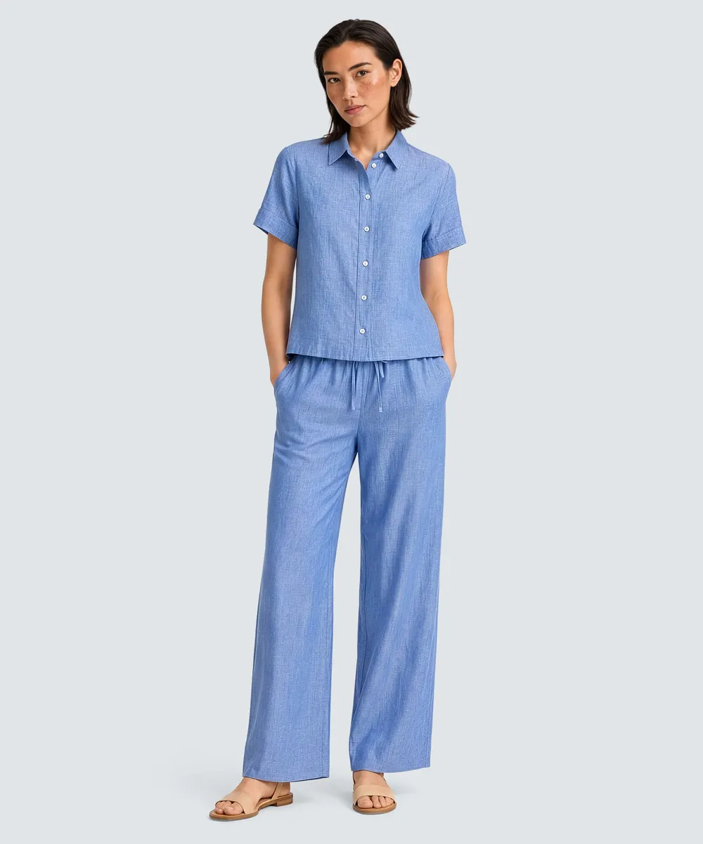 Women’s Merino Linen Pants 9