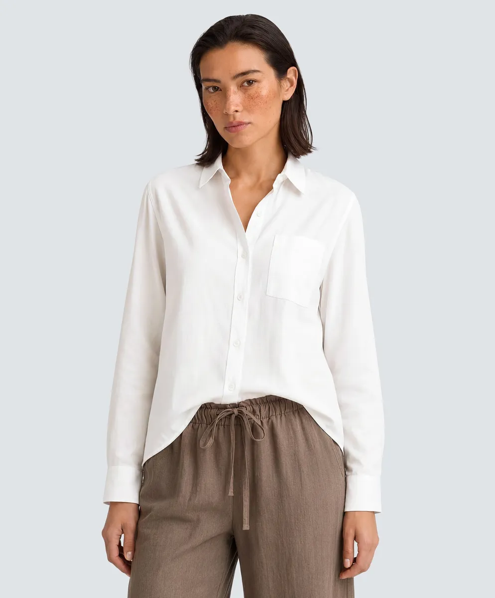 Women’s Merino Linen Shirt