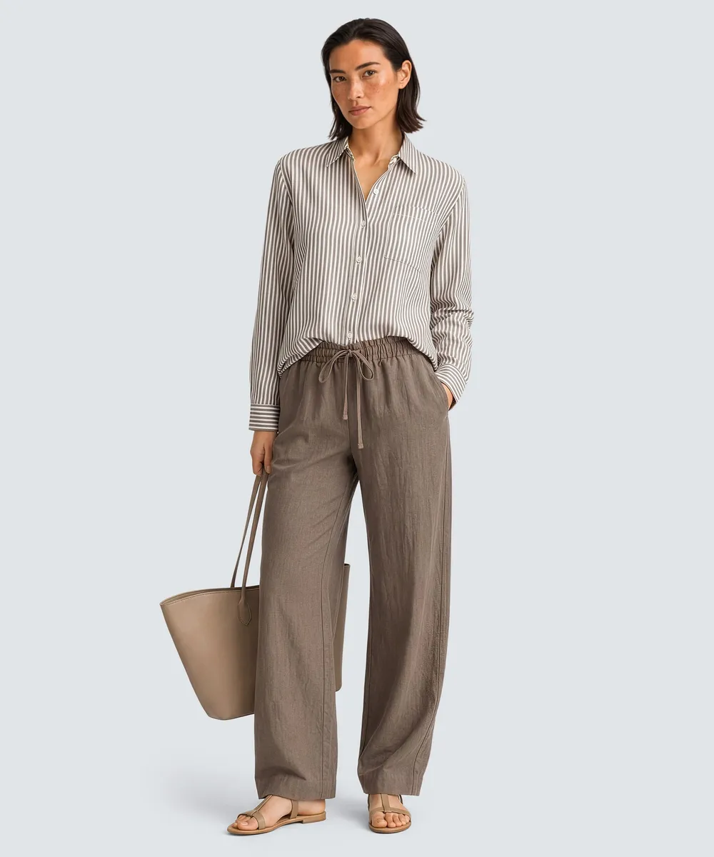 Women’s Merino Linen Shirt 13