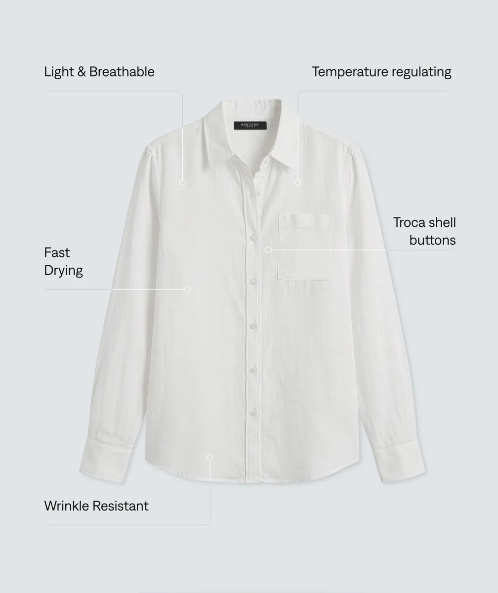 Women’s Merino Linen Shirt 16