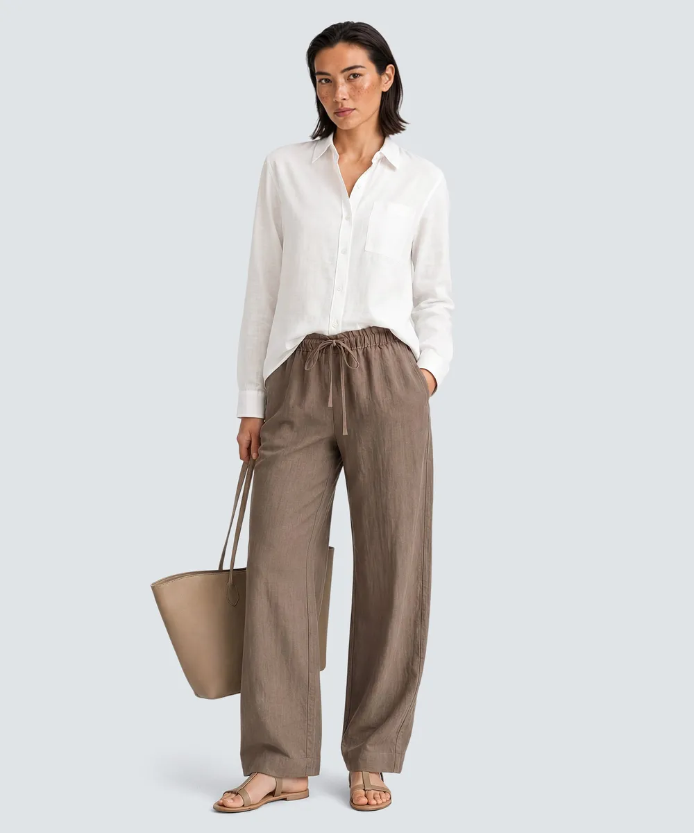 Women’s Merino Linen Shirt 3
