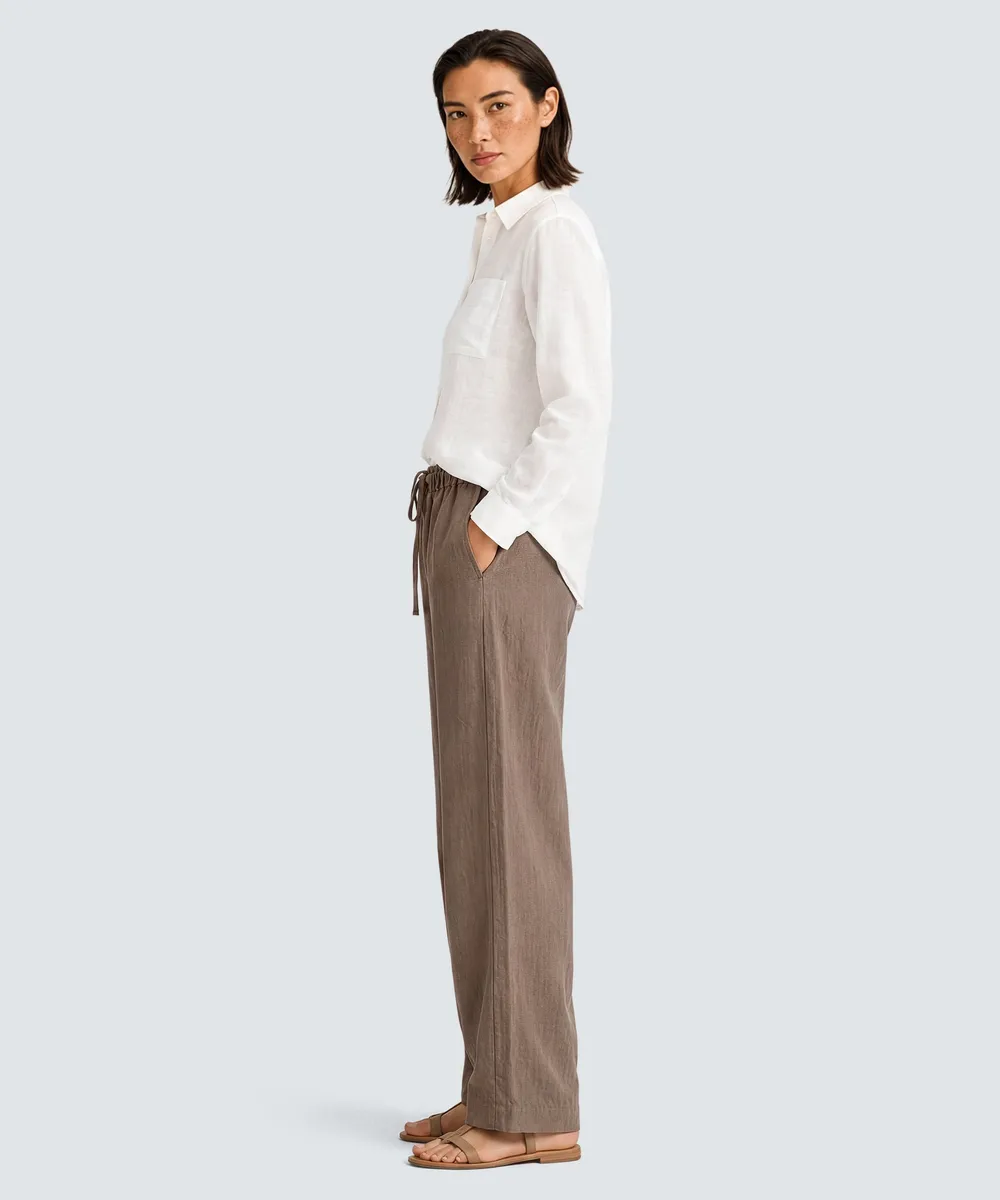 Women’s Merino Linen Shirt 4