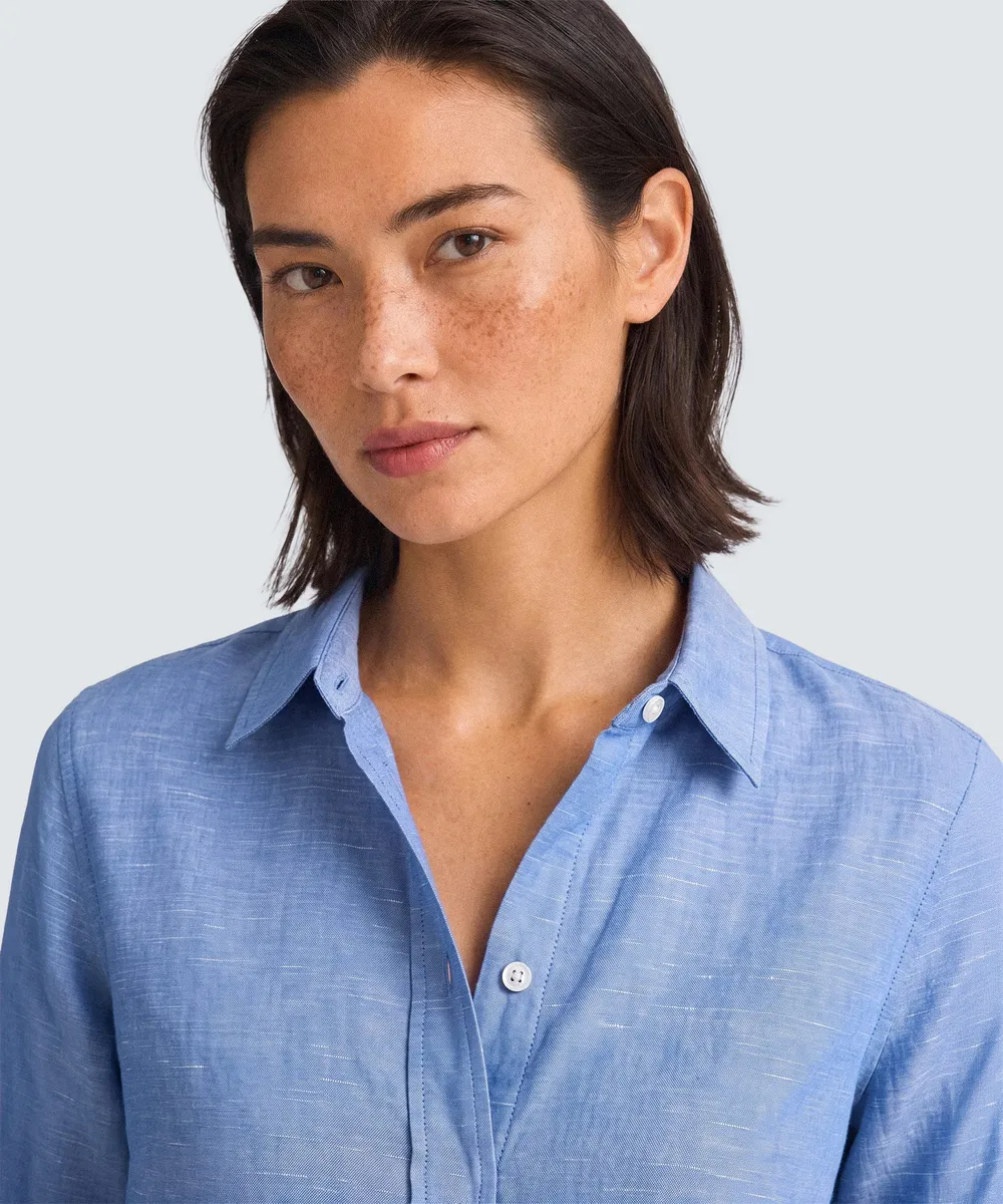 Women’s Merino Linen Shirt 7