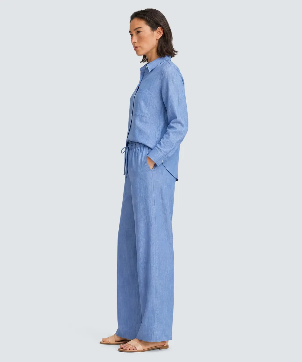 Women’s Merino Linen Shirt 8