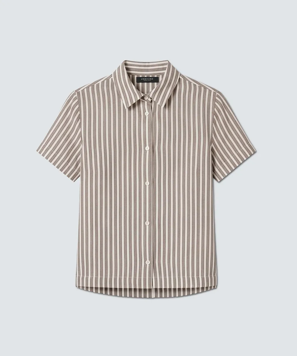 Women’s Merino Linen Short Sleeve Shirt 5