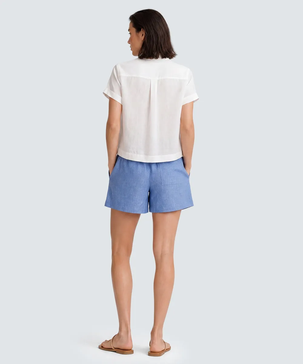 Women’s Merino Linen Shorts 4