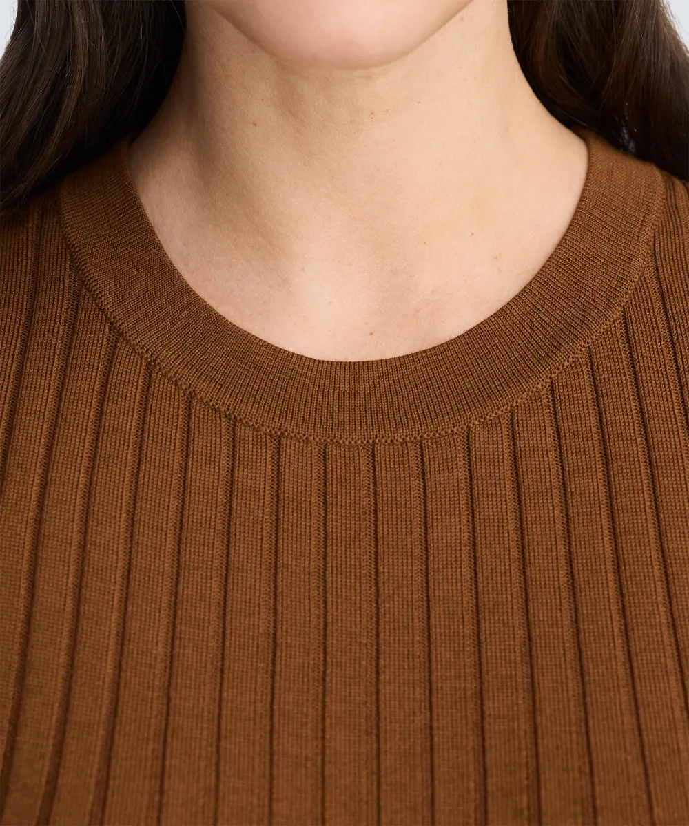 Women's Fine Knit Merino Dress 2