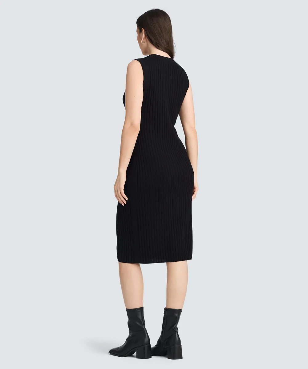 Women's Fine Knit Merino Dress 11