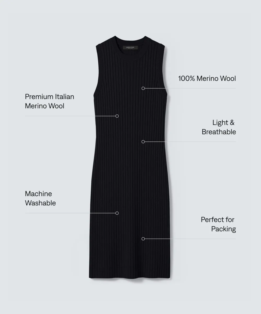 Women's Fine Knit Merino Dress 16