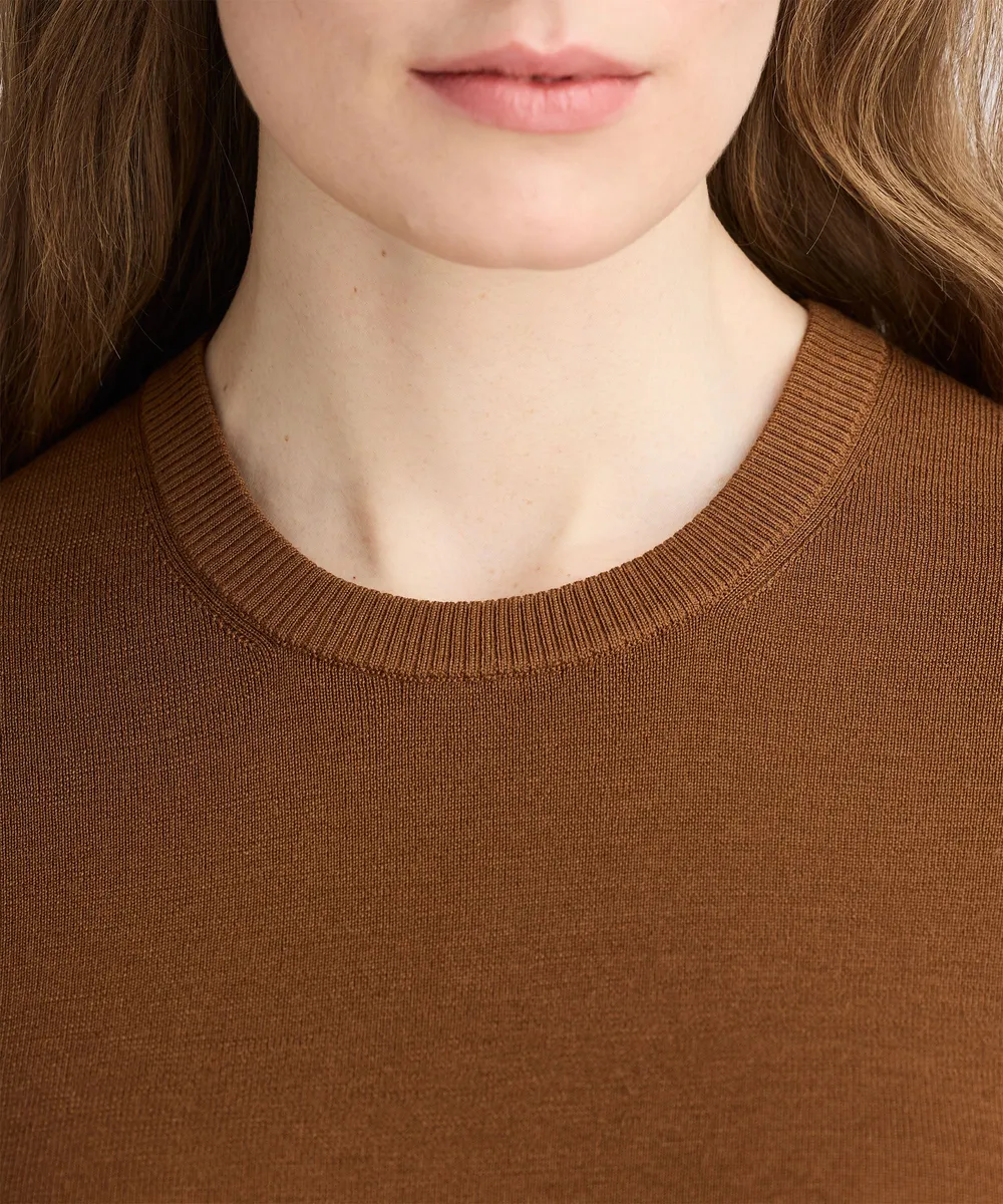 Women's Fine Knit Merino T-Shirt 15