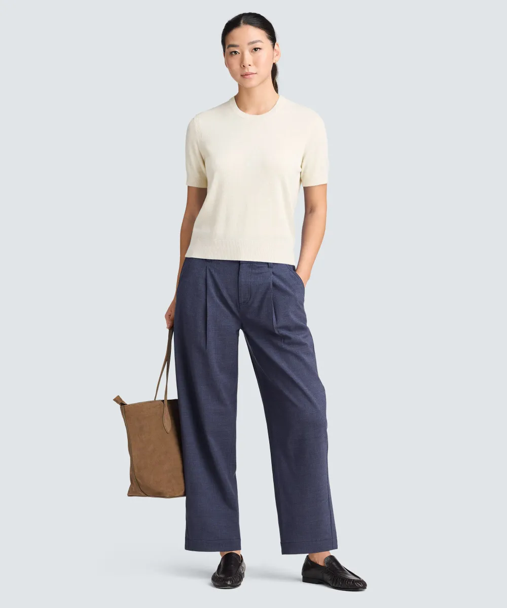 Women's Fine Knit Merino T-Shirt 22