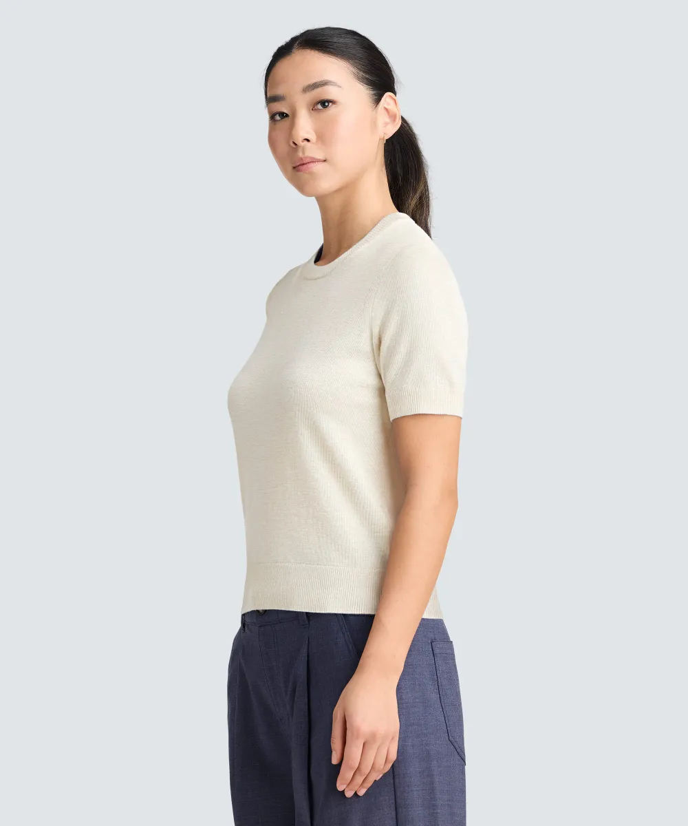 Women's Fine Knit Merino T-Shirt 24