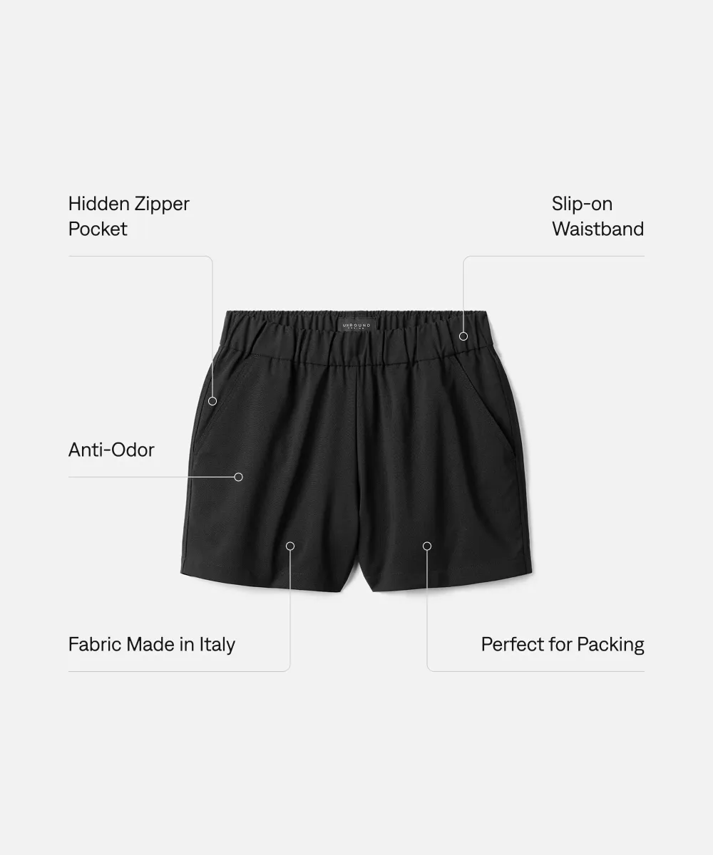 Women's Lightweight Travel Shorts 23