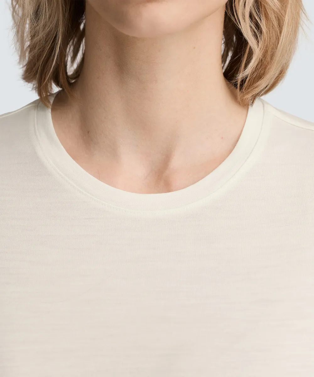 Women's Long Sleeve Merino Crew 3