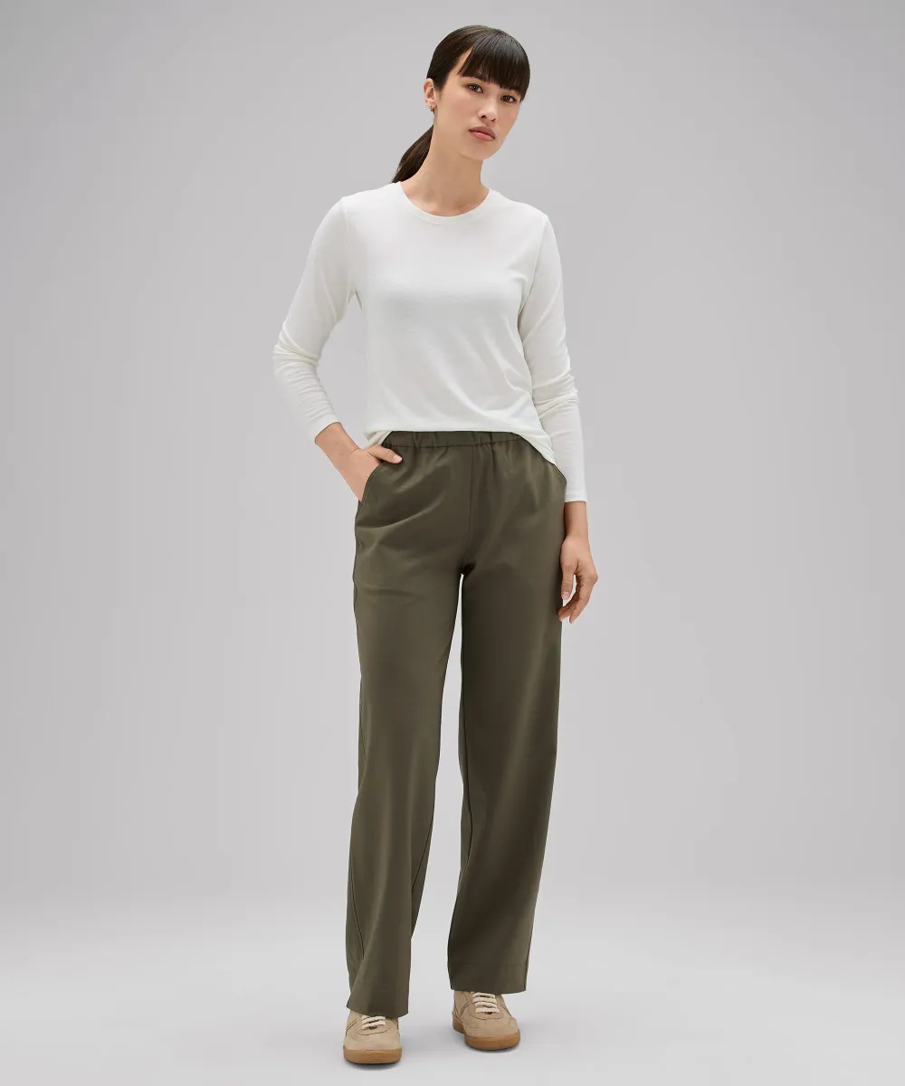 Women's Long Sleeve Merino Crew 29