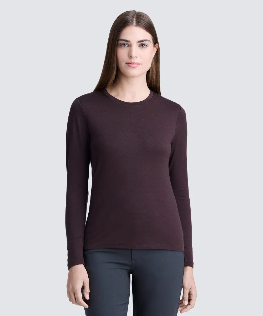 Women's Long Sleeve Merino Crew 49