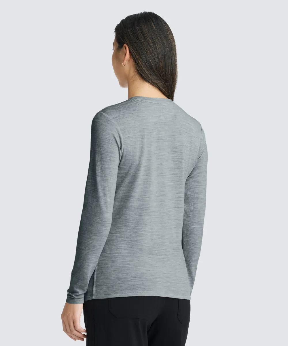 Women's Long Sleeve Merino Crew 67