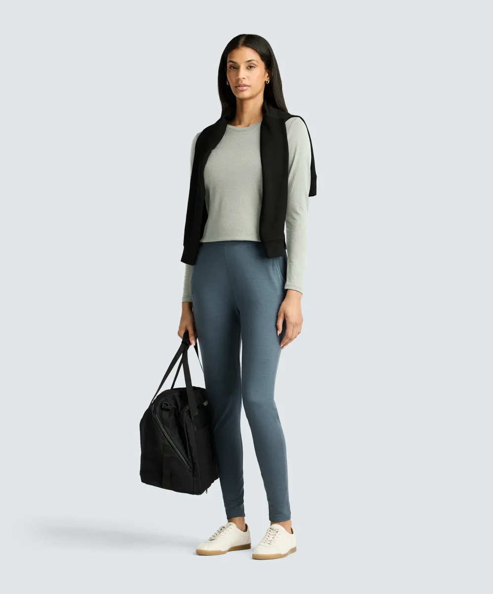 Women's Long Sleeve Merino Crew 70