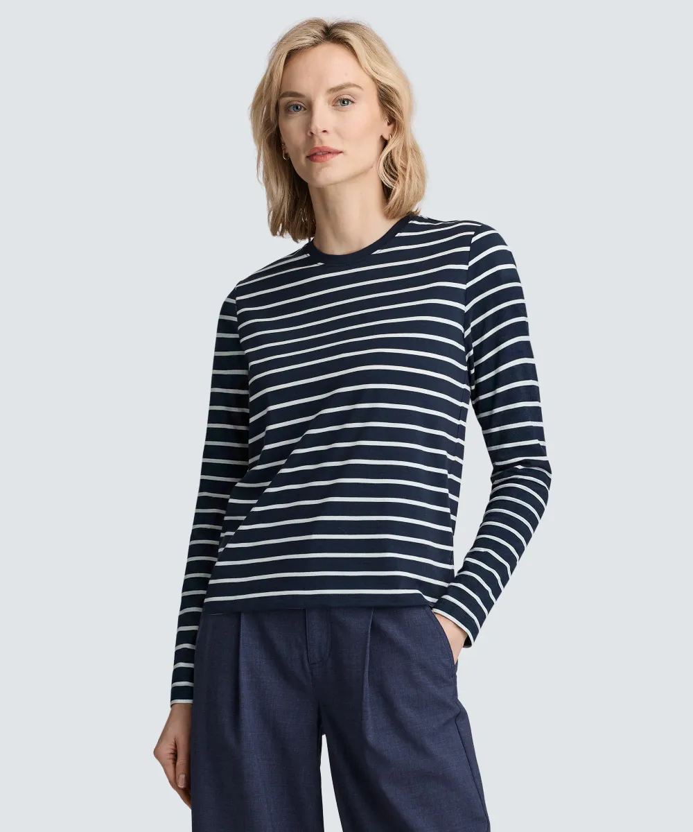 Women's Long Sleeve Merino Crew 80