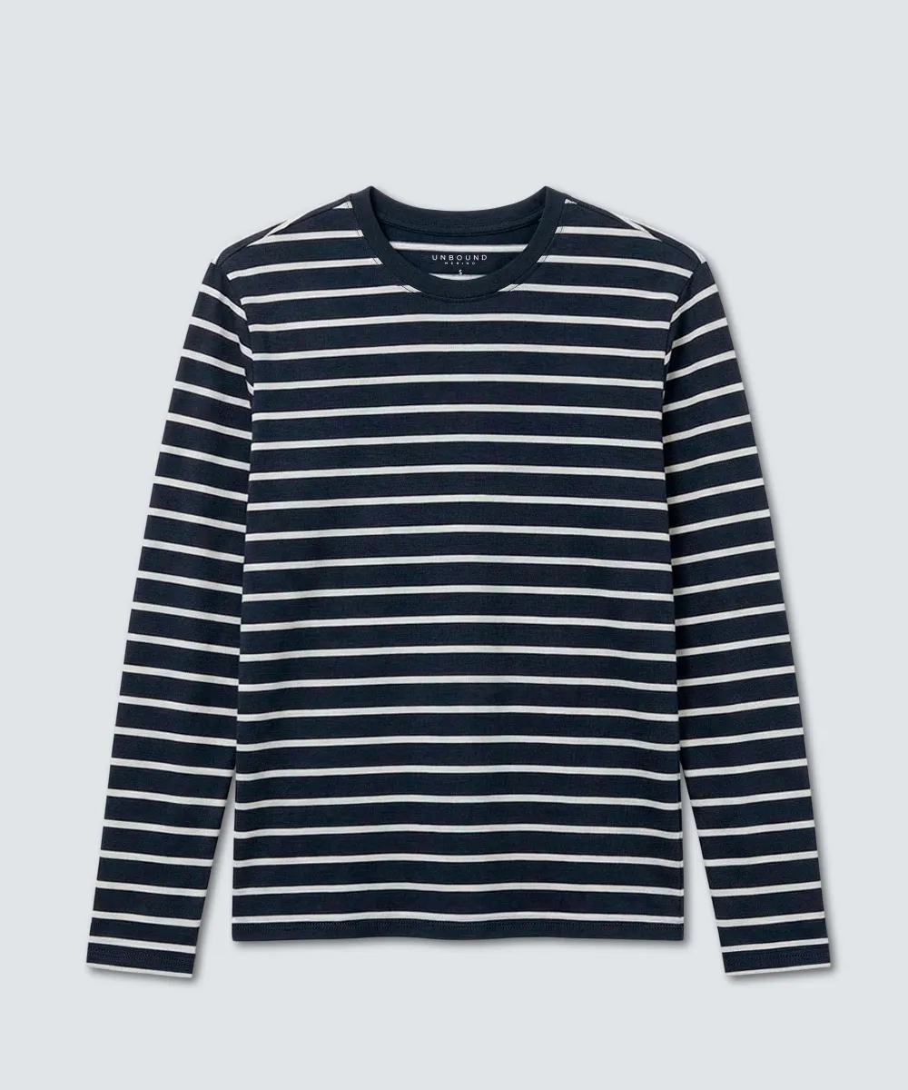 Women's Long Sleeve Merino Crew 83