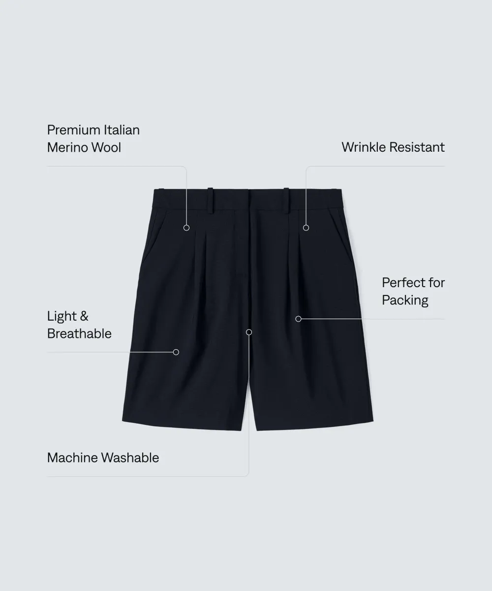 Women's Merino Bermuda Shorts 6
