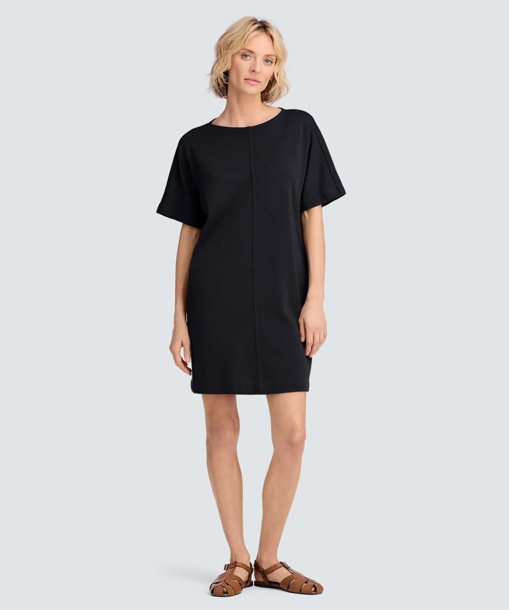 Women's Merino Boatneck T-Shirt Dress 7